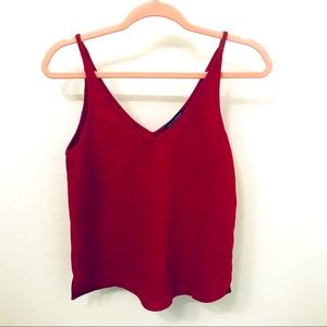 Red American Apparel Tank